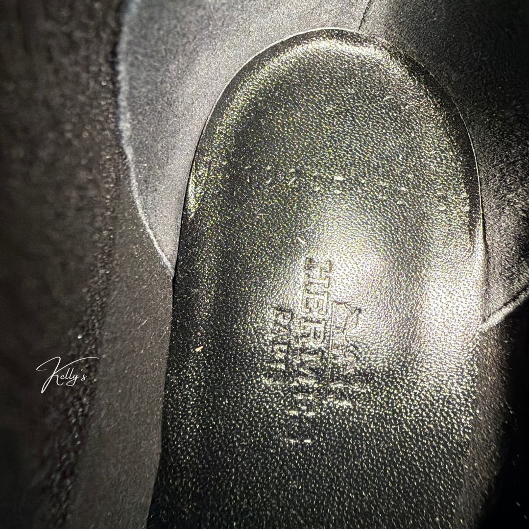 Hermes Black Jenna 60 Ankle Sock Boot (Unused) Kelly's Authentic Boutique