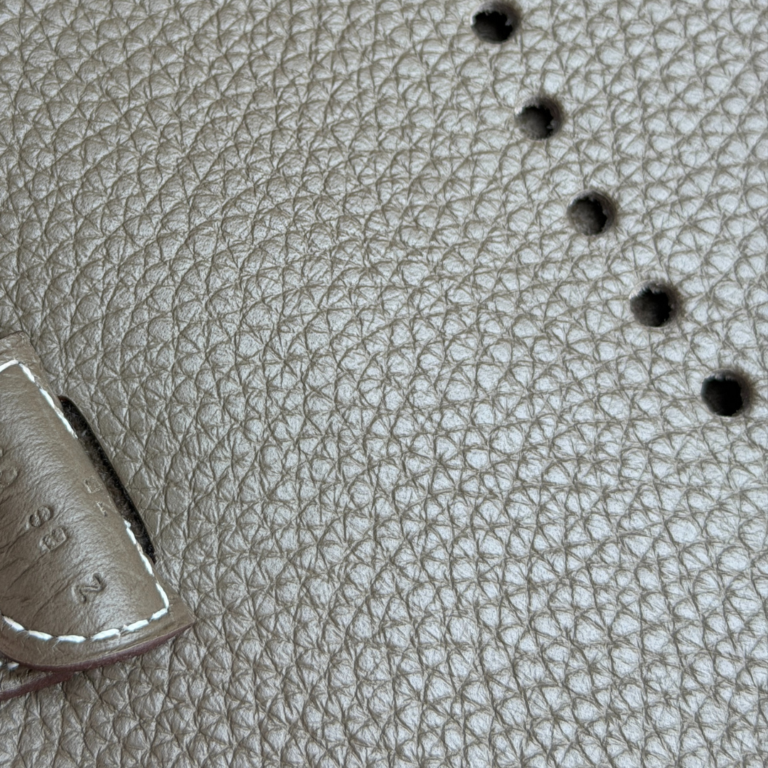 Hermes Clemence Evelyn 29 Etoupe Bag (Stamp Z) Kelly's Authentic Boutique