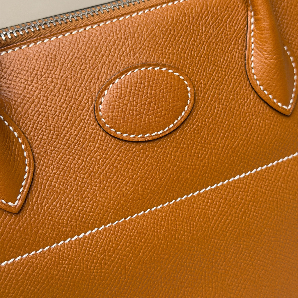 Hermes Gold Epsom Bolide 27 Kelly's Authentic Boutique