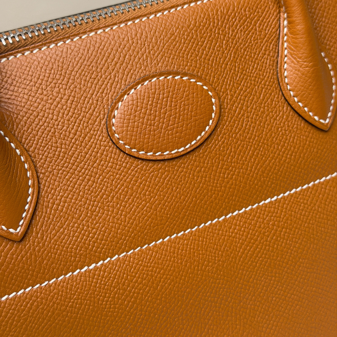 Hermes Gold Epsom Bolide 27 Kelly's Authentic Boutique