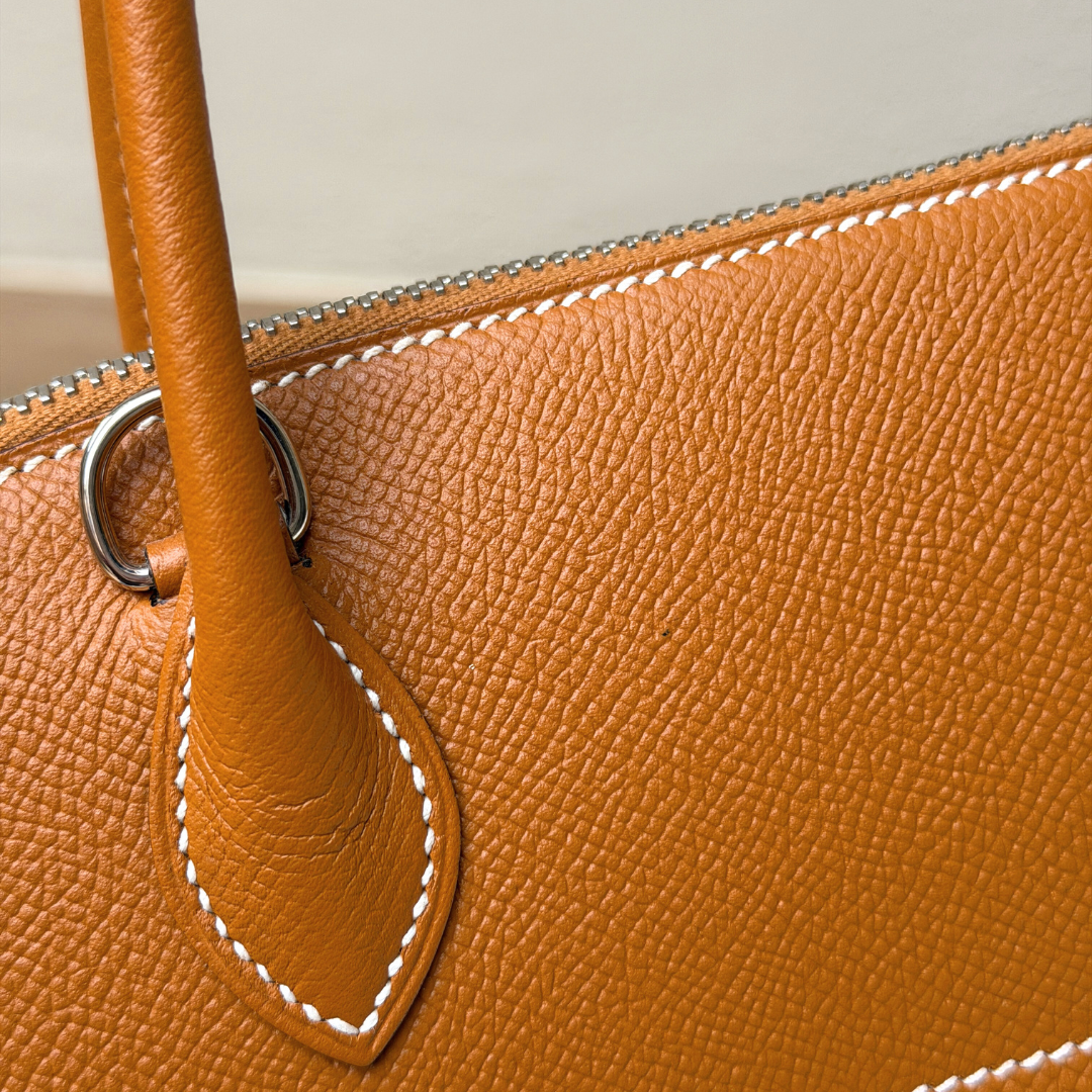 Hermes Gold Epsom Bolide 27 Kelly's Authentic Boutique