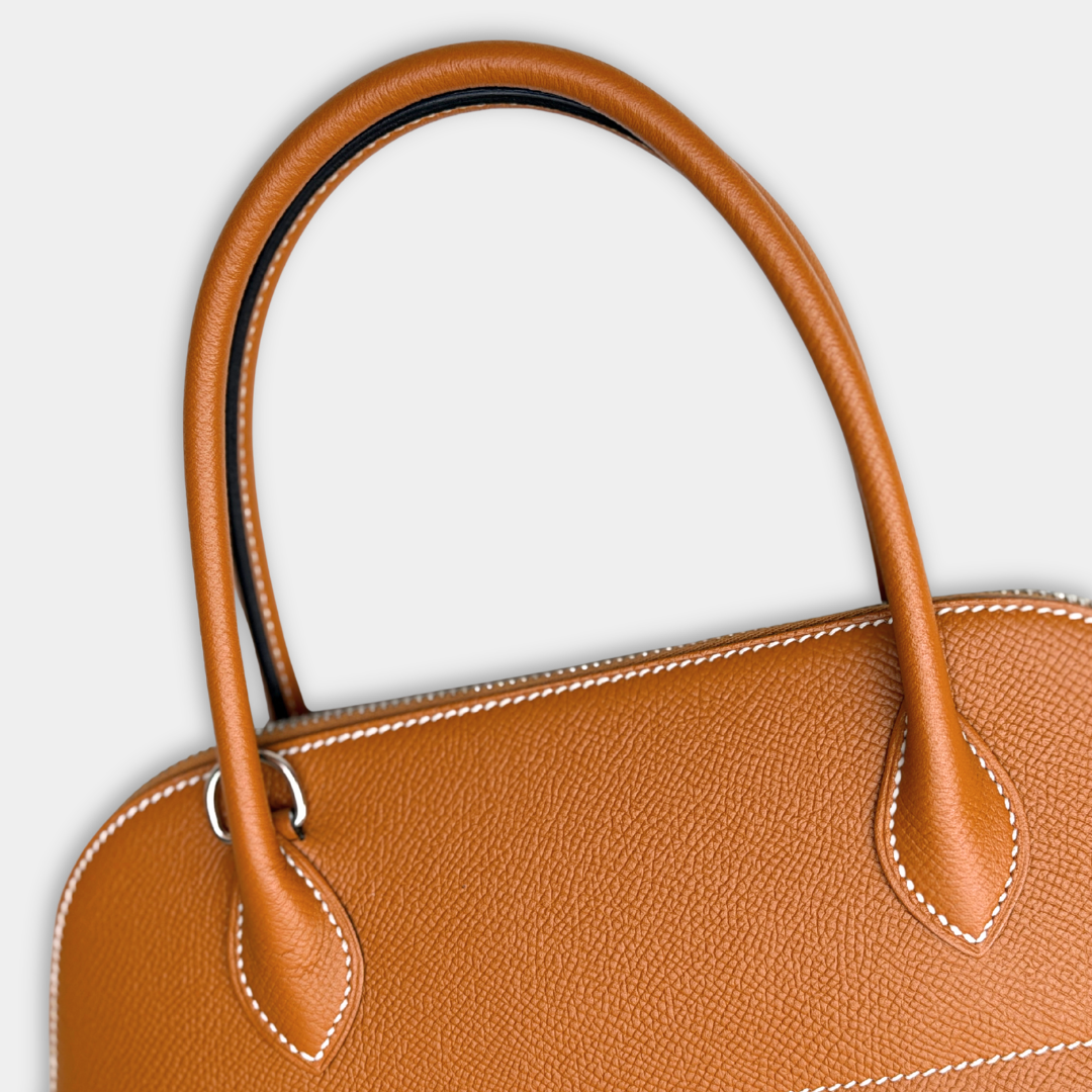 Hermes Gold Epsom Bolide 27 Kelly's Authentic Boutique