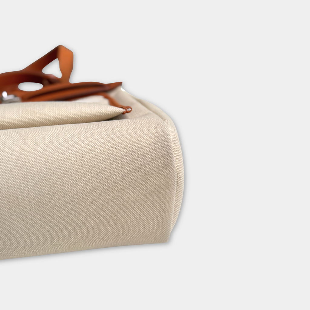 Hermes Herbag 31 Fauve Beton (Stamp U) Kelly's Authentic Boutique