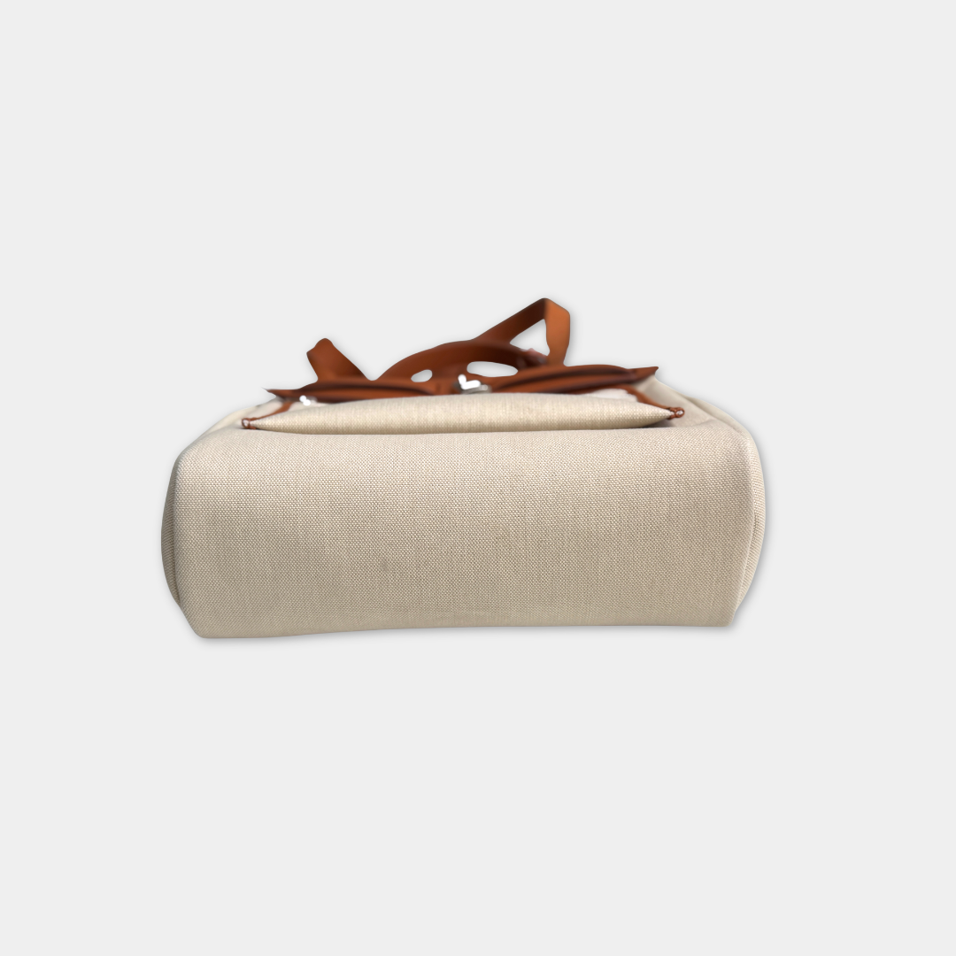 Hermes Herbag 31 Fauve Beton (Stamp U) Kelly's Authentic Boutique