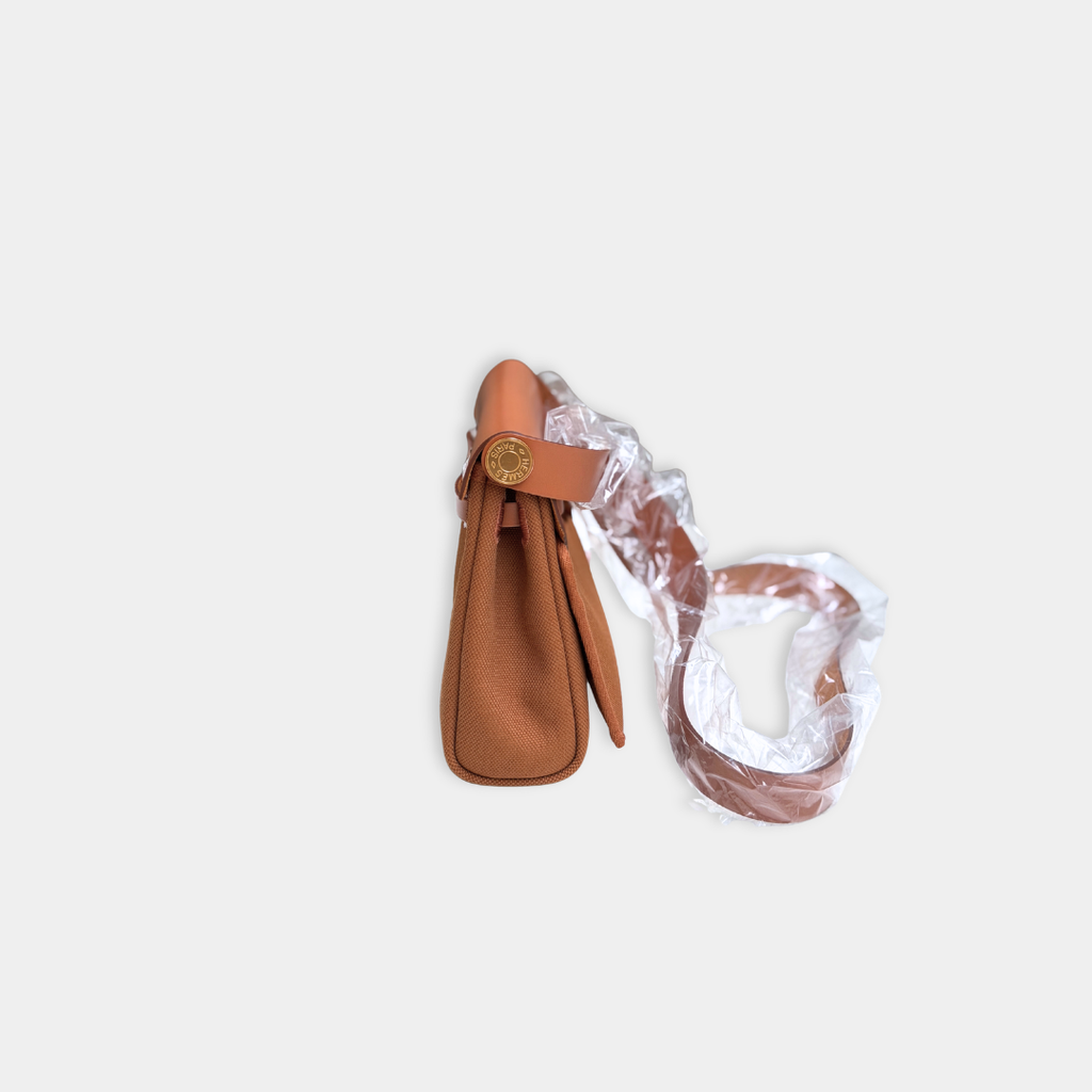 Hermes Mini Fauve Herbag (Stamp G) Kelly's Authentic Boutique