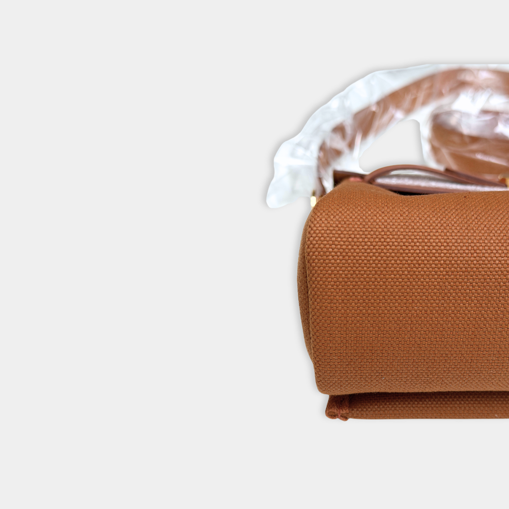Hermes Mini Fauve Herbag (Stamp G) Kelly's Authentic Boutique
