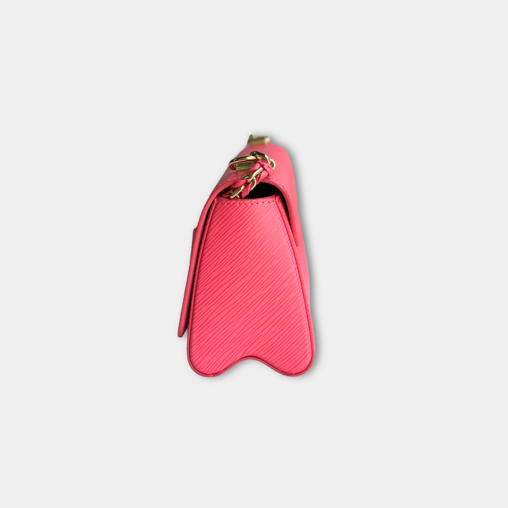 Louis Vuitton Microchipped Epi PM Pink Dragonfruit Twist Shoulder Bag Kelly's Authentic Boutique