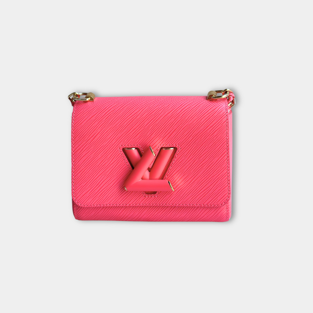 Louis Vuitton Microchipped Epi PM Pink Dragonfruit Twist Shoulder Bag Kelly's Authentic Boutique