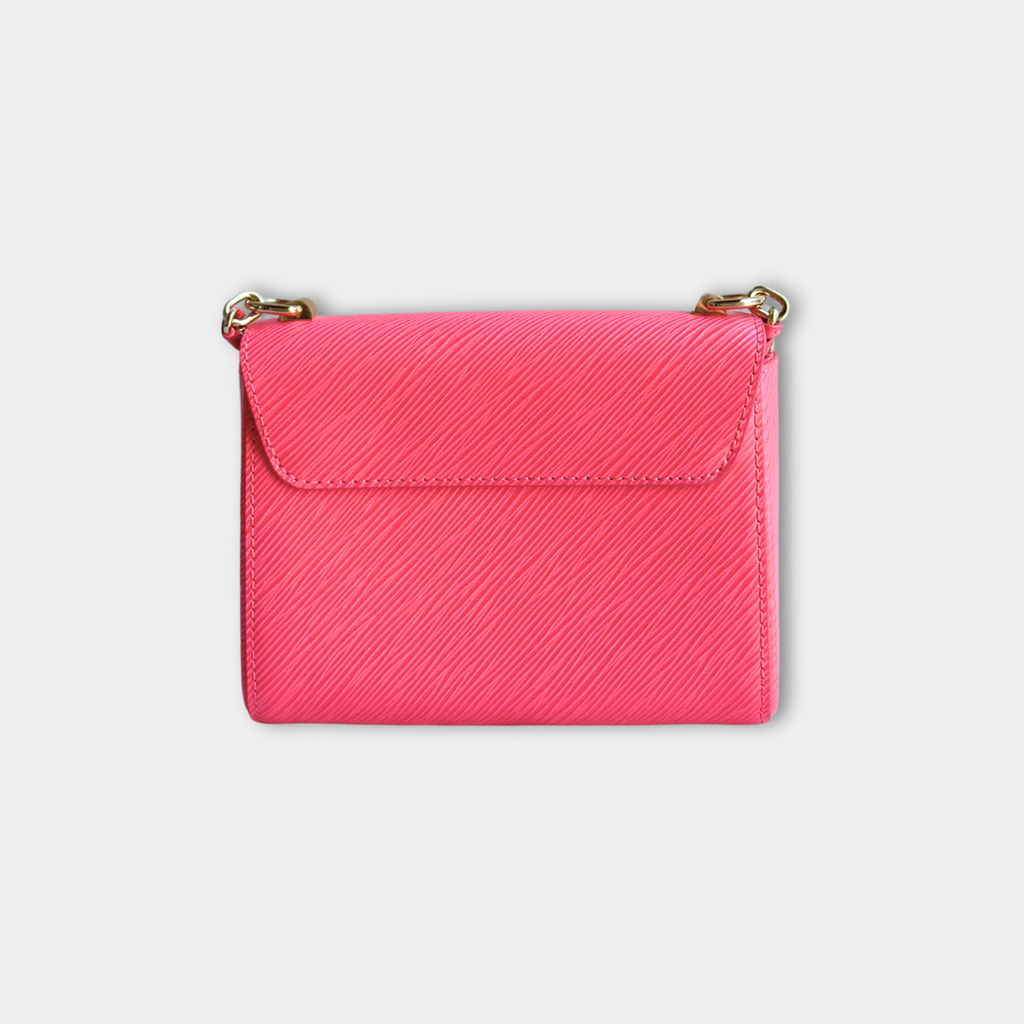 Louis Vuitton Microchipped Epi PM Pink Dragonfruit Twist Shoulder Bag Kelly's Authentic Boutique