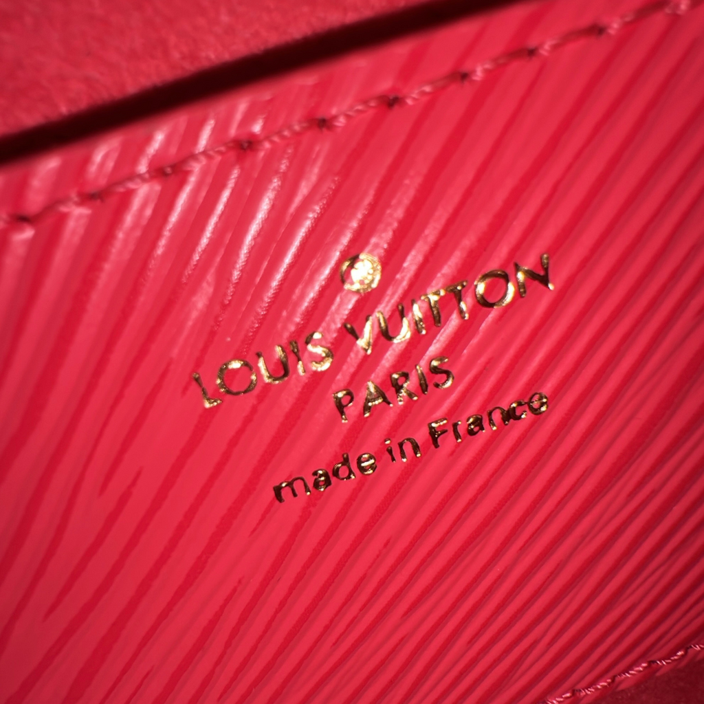 Louis Vuitton Microchipped Epi PM Pink Dragonfruit Twist Shoulder Bag Kelly's Authentic Boutique