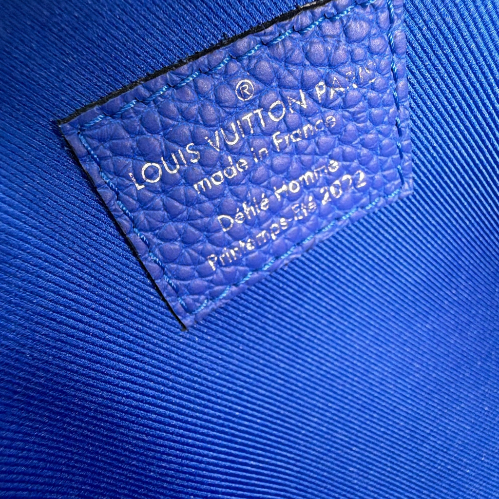 Microchipped Louis Vuitton Limited Taurillon Clemence Illusion Keepall XS Bag Kelly's Authentic Boutique