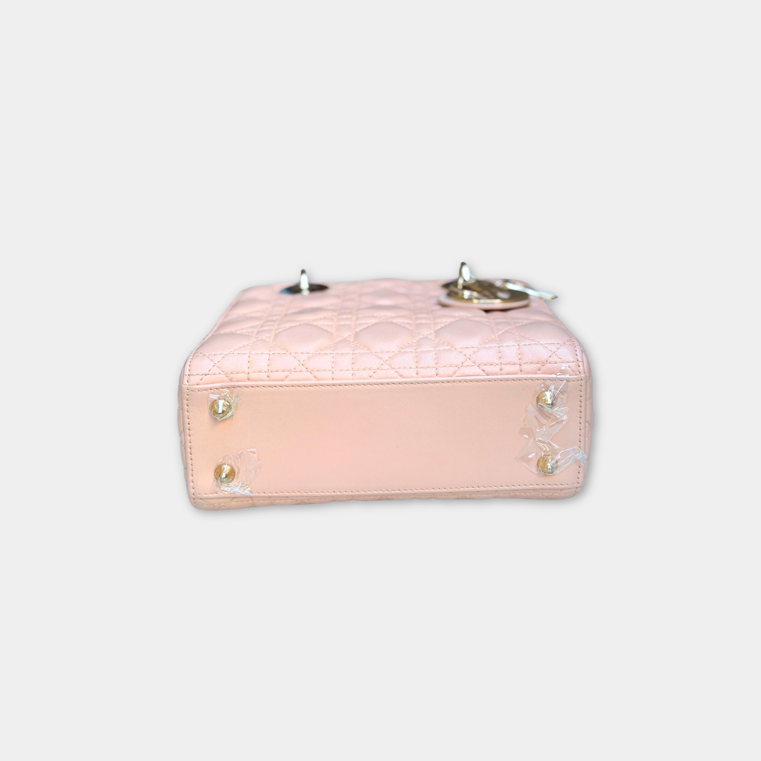 Small Blush Pink My ABCDior Lady Dior Kelly's Authentic Boutique
