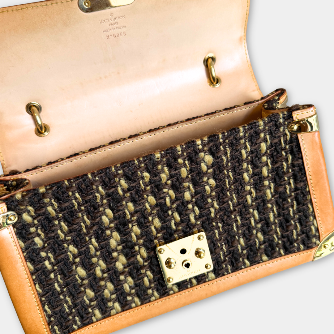Limited Louis Vuitton Tweedy Rabat Shoulder Bag Kelly's Authentic Boutique