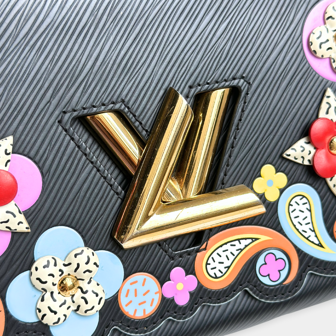 Limited Louis Vuitton Bloom Flower Twist MM Kelly's Authentic Boutique
