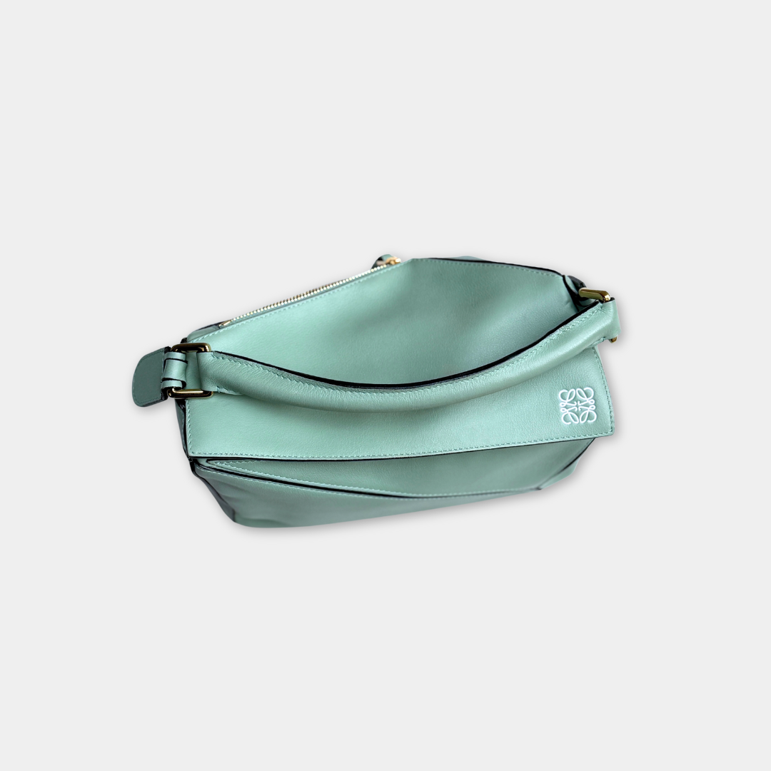 Loewe Small Mint Puzzle Bag Kelly's Authentic Boutique