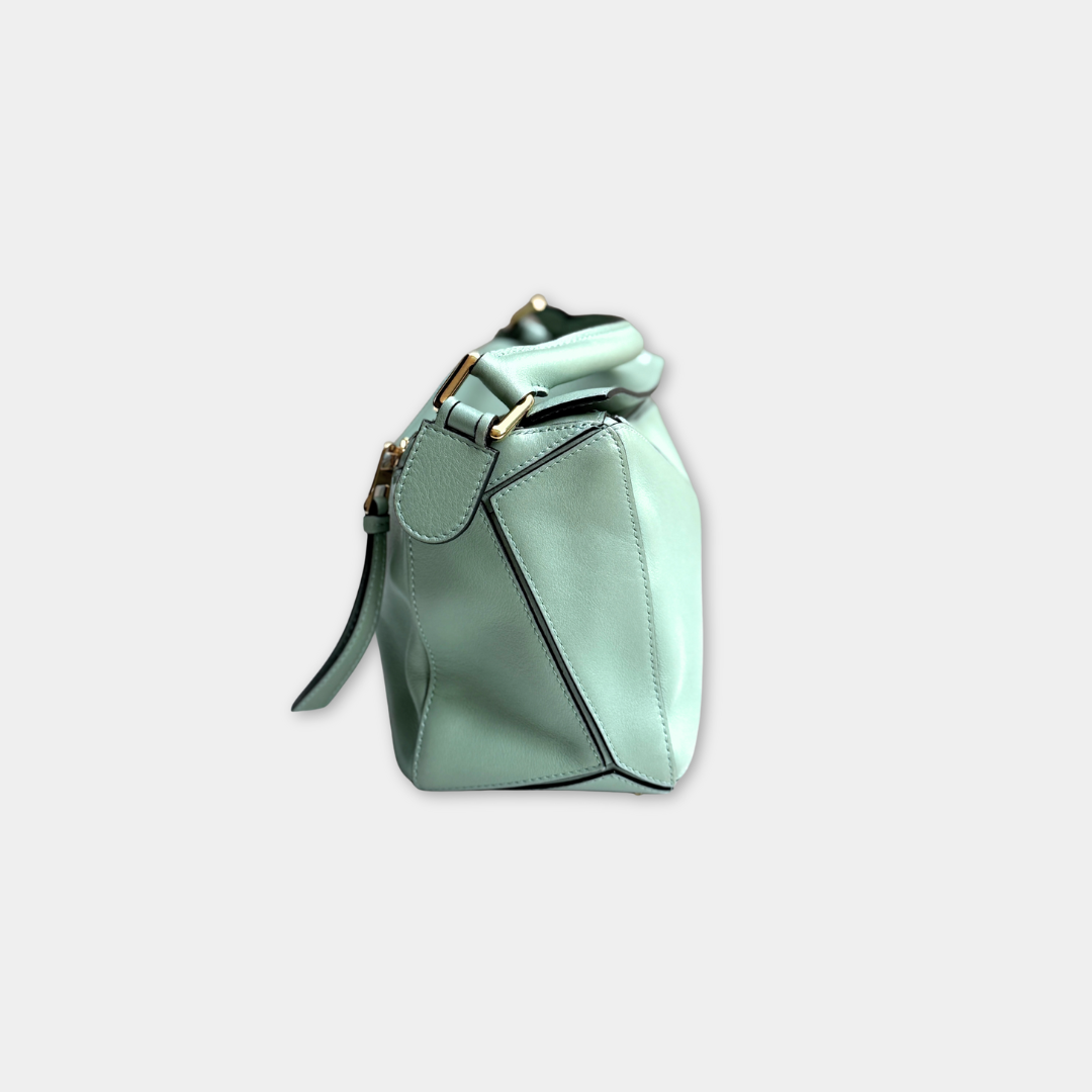 Loewe Small Mint Puzzle Bag Kelly's Authentic Boutique