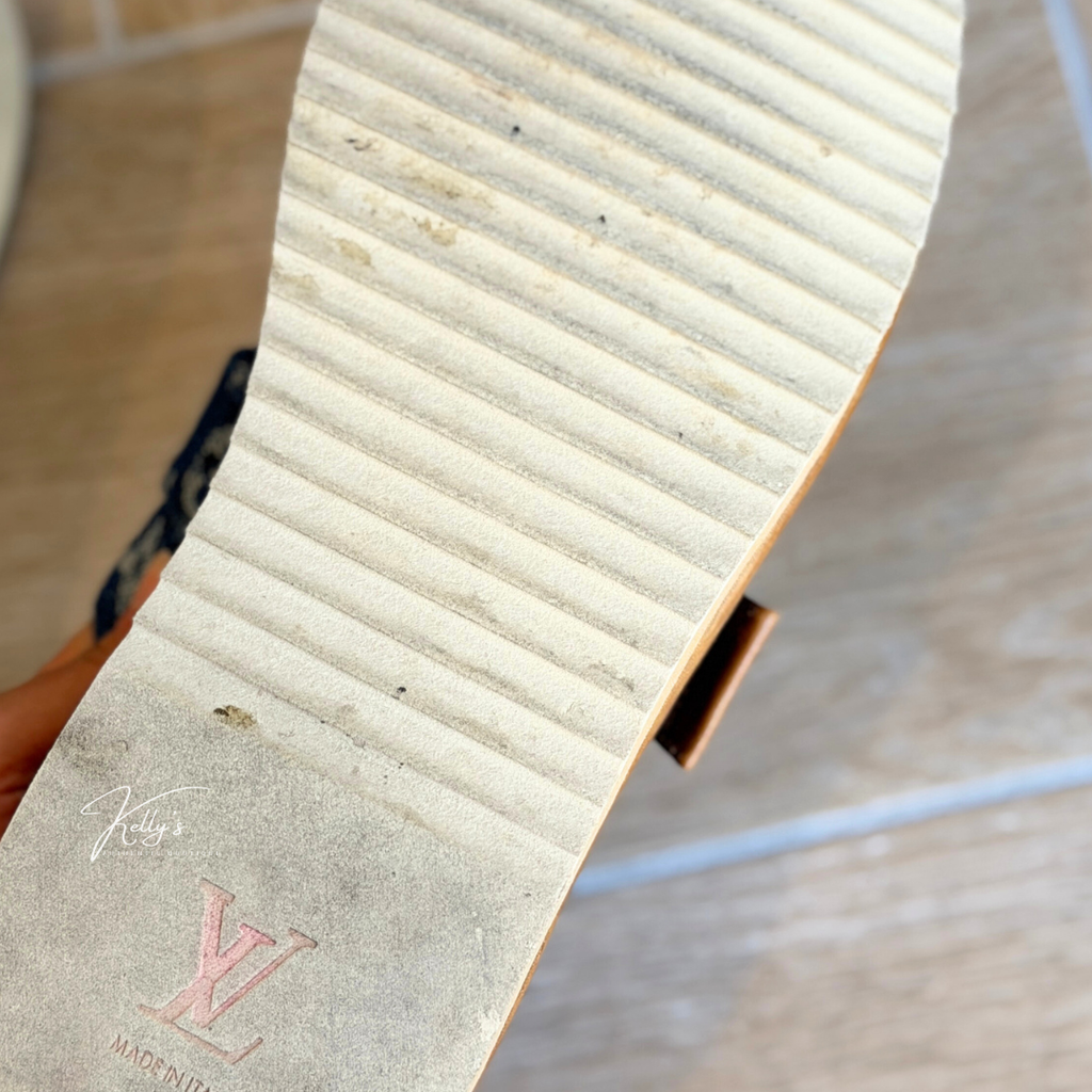 Louis Vuitton Denim Comfort Clog Kelly's Authentic Boutique