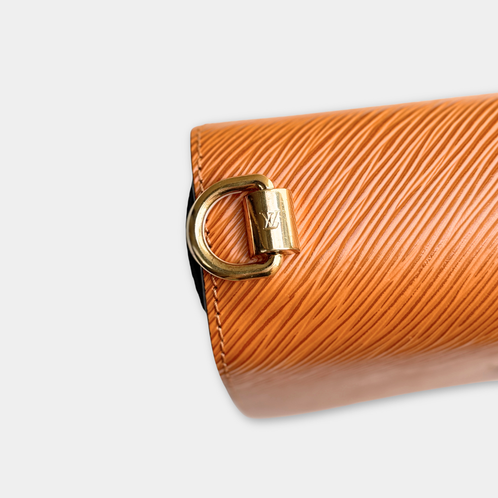 Louis Vuitton Gold Miel Brown Twist MM Bag Kelly's Authentic Boutique