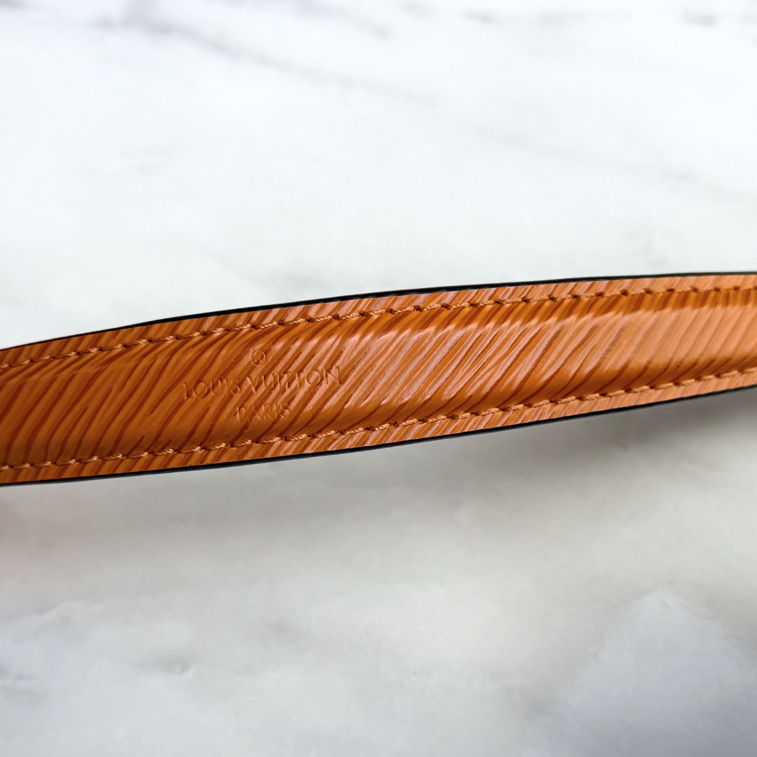 Louis Vuitton Gold Miel Brown Twist MM Bag Kelly's Authentic Boutique