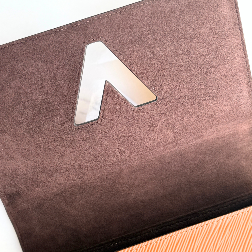 Louis Vuitton Gold Miel Brown Twist MM Bag Kelly's Authentic Boutique