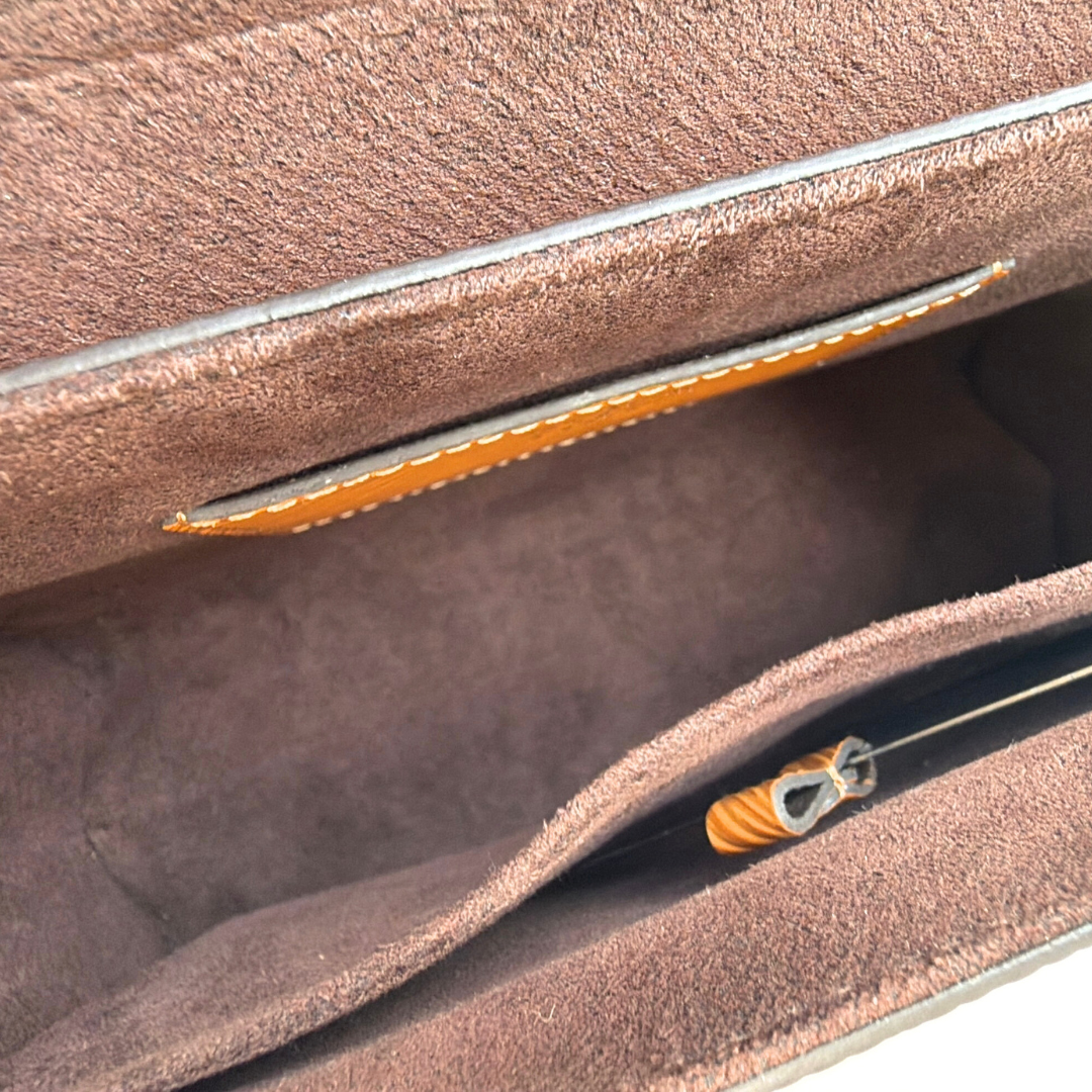 Louis Vuitton Gold Miel Brown Twist MM Bag Kelly's Authentic Boutique