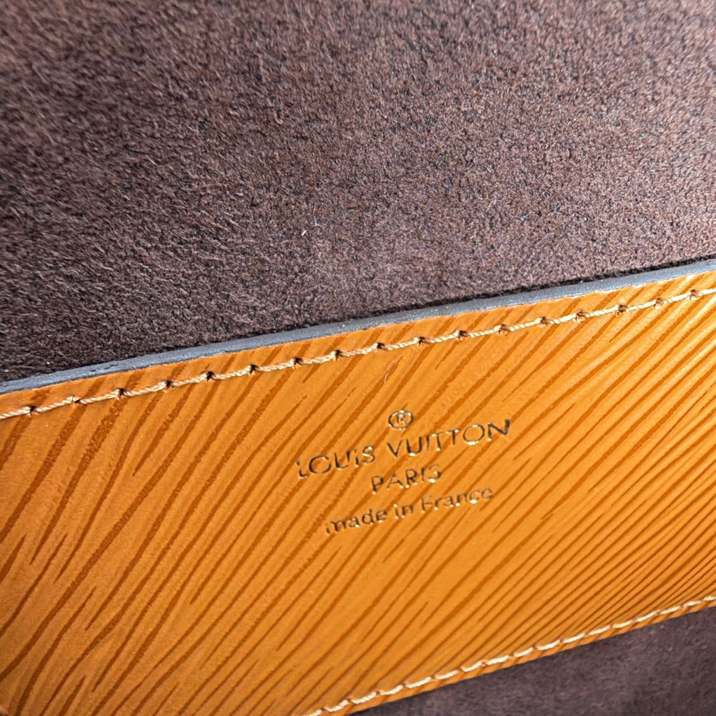 Louis Vuitton Gold Miel Brown Twist MM Bag Kelly's Authentic Boutique