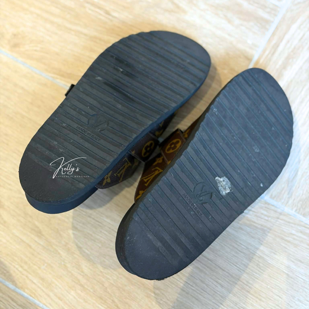 Louis Vuitton Monogram Cosy Comfort Clog Kelly's Authentic Boutique