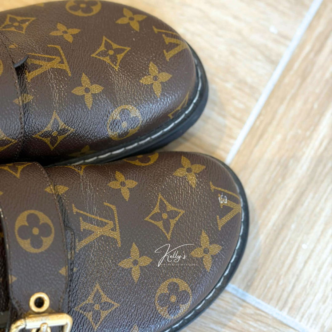 Louis Vuitton Monogram Cosy Comfort Clog Kelly's Authentic Boutique