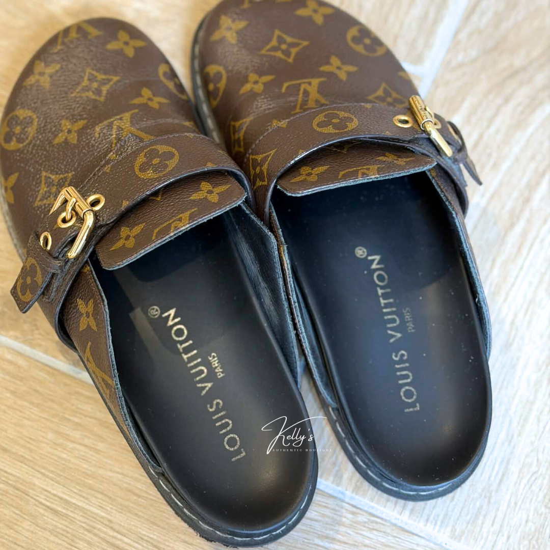Louis Vuitton Monogram Cosy Comfort Clog Kelly's Authentic Boutique