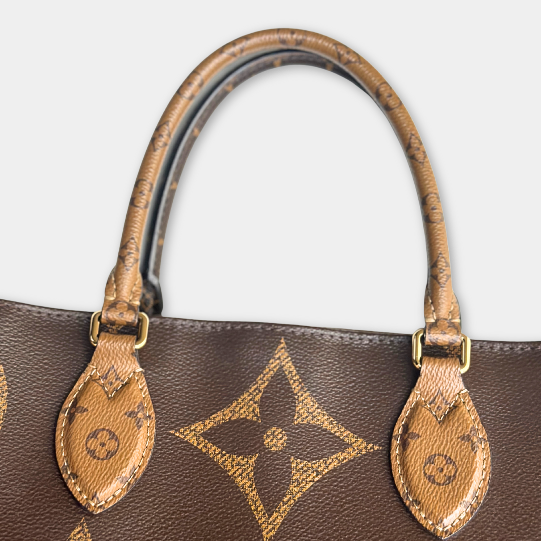 Louis Vuitton Monogram Reverse Onthego GM Kelly's Authentic Boutique