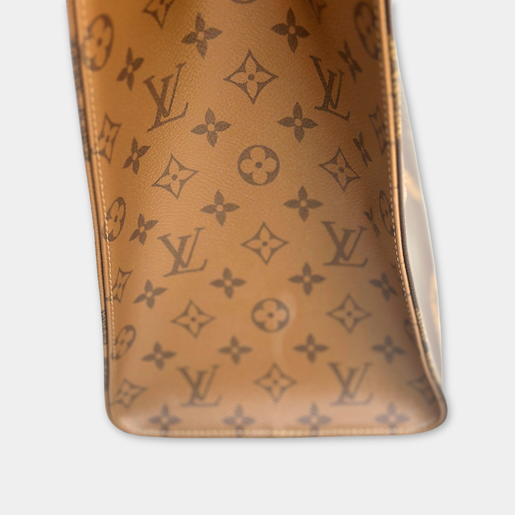 Louis Vuitton Monogram Reverse Onthego GM Kelly's Authentic Boutique