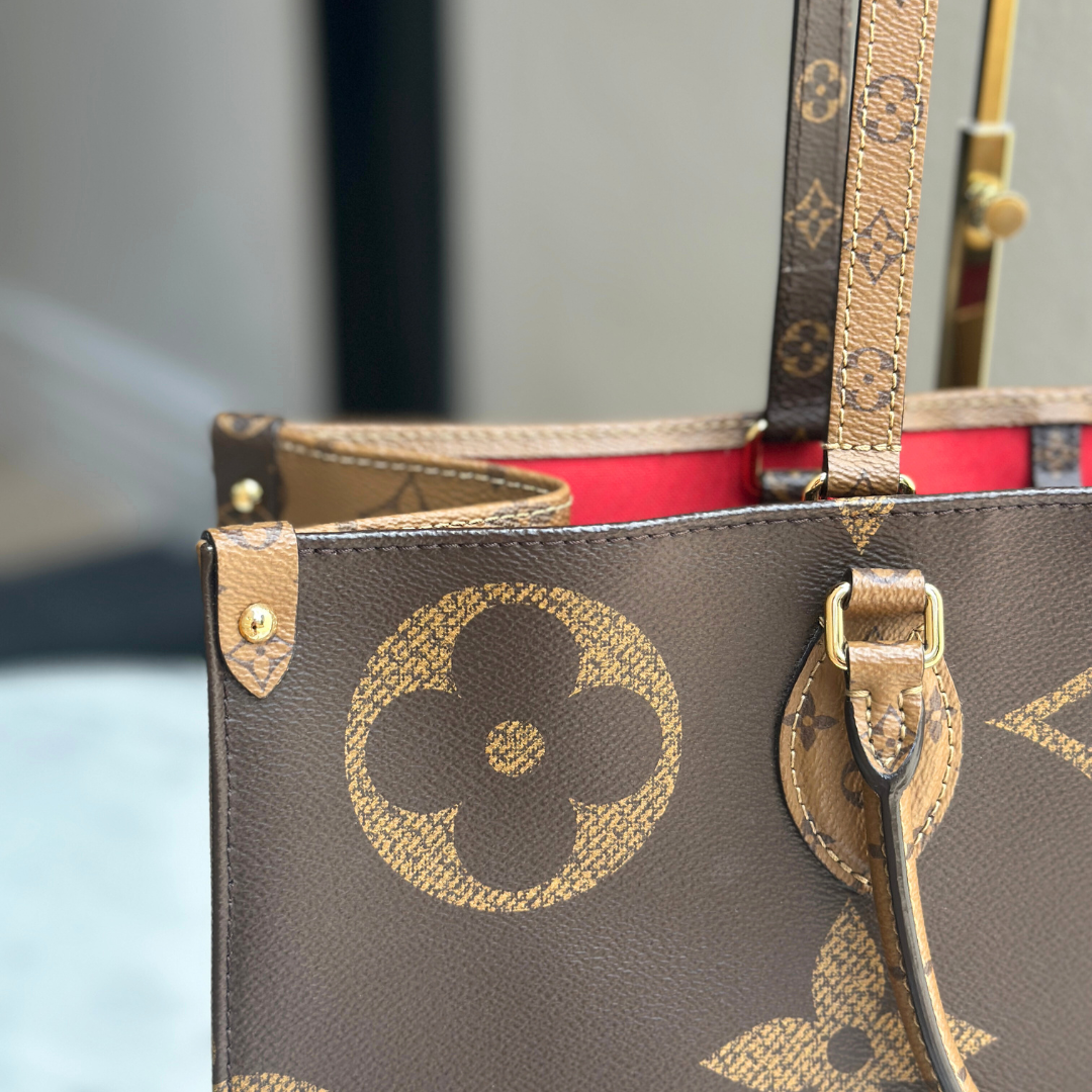 Louis Vuitton Monogram Reverse Onthego GM Kelly's Authentic Boutique