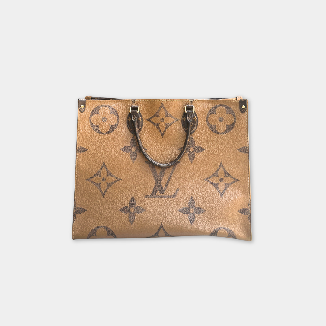 Louis Vuitton Monogram Reverse Onthego GM Kelly's Authentic Boutique