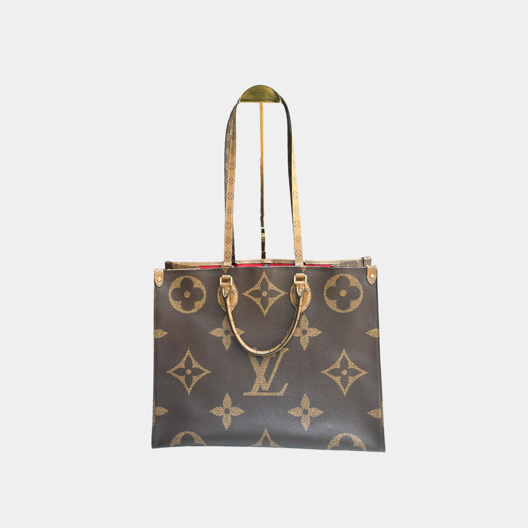 Louis Vuitton Monogram Reverse Onthego GM Kelly's Authentic Boutique