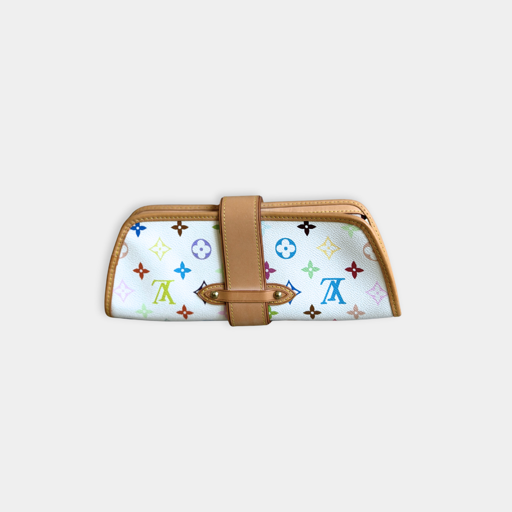 Louis Vuitton White Multicolore Shirley Shoulder Bag Kelly's Authentic Boutique