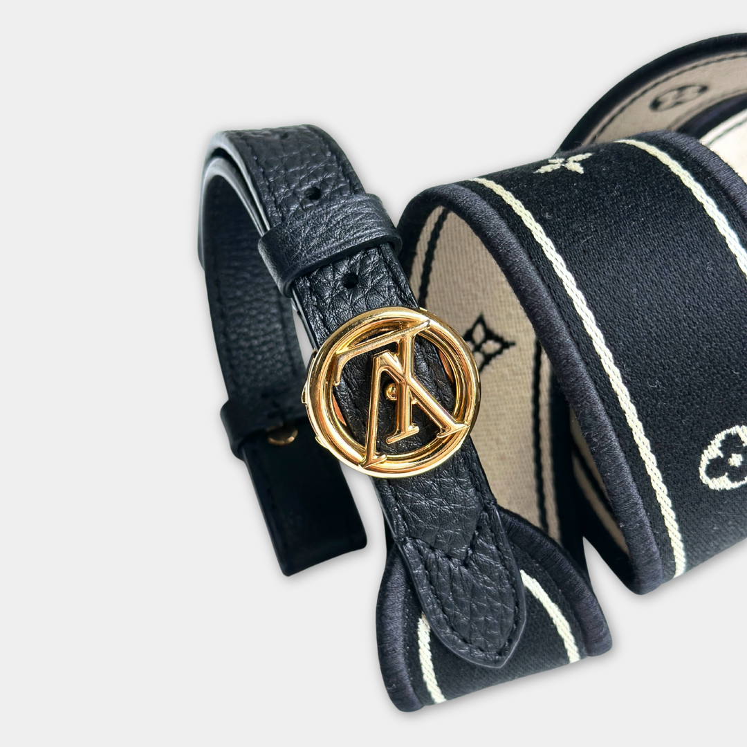 Louis Vuitton Microchipped Black Pont 9 Soft PM Kelly's Authentic Boutique