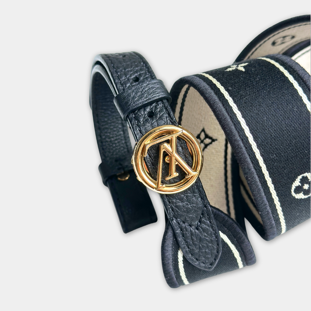 Louis Vuitton Microchipped Black Pont 9 Soft PM Kelly's Authentic Boutique