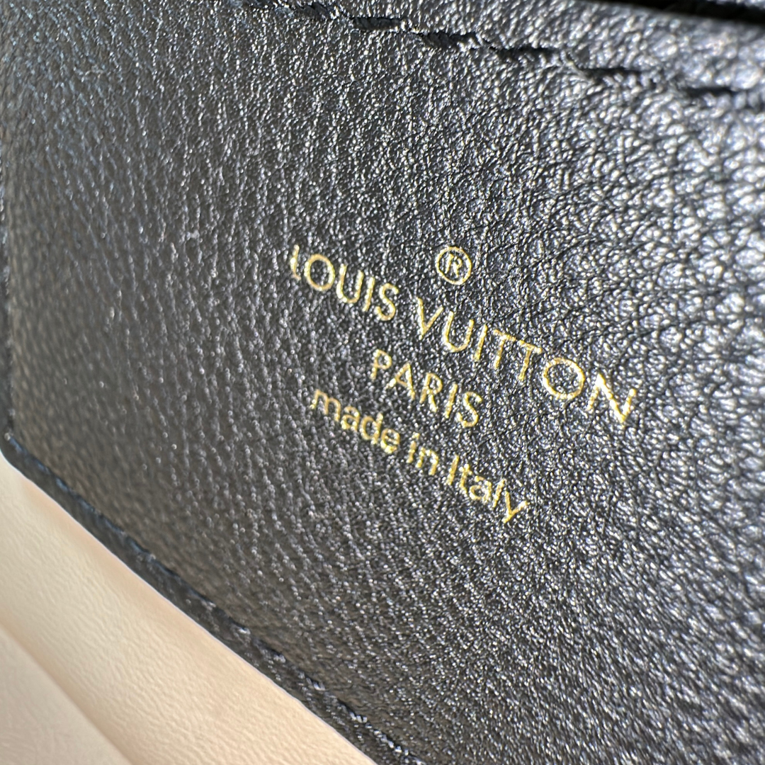 Louis Vuitton Microchipped Black Pont 9 Soft PM Kelly's Authentic Boutique
