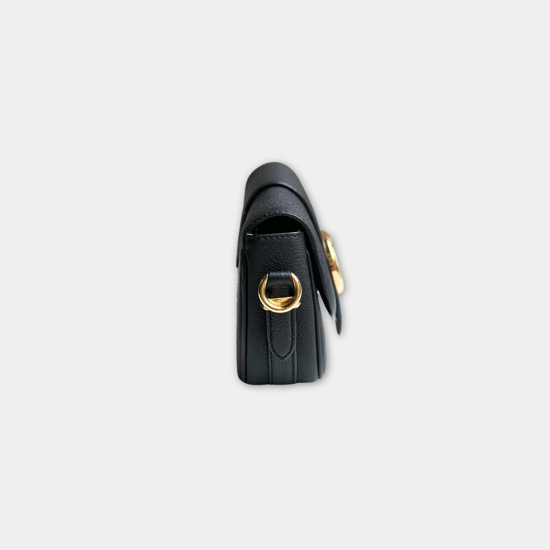 Louis Vuitton Microchipped Black Pont 9 Soft PM Kelly's Authentic Boutique