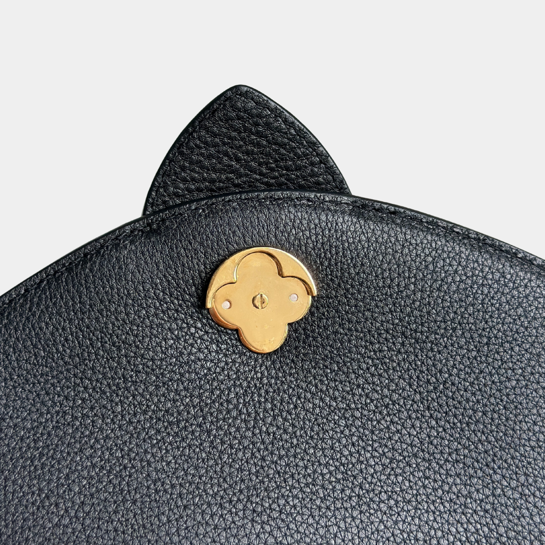 Louis Vuitton Microchipped Black Pont 9 Soft PM Kelly's Authentic Boutique