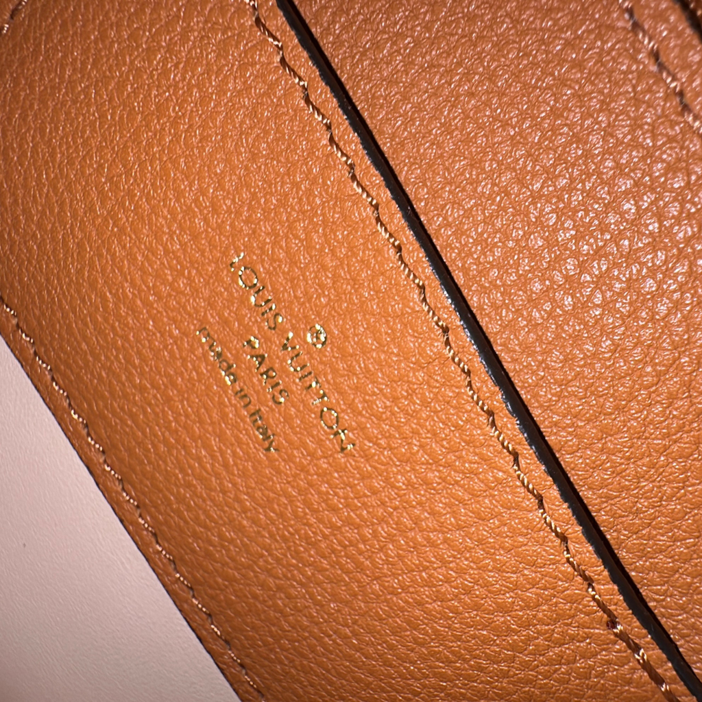 Louis Vuitton Microchipped Caramel Tan Pont 9 Soft MM Kelly's Authentic Boutique