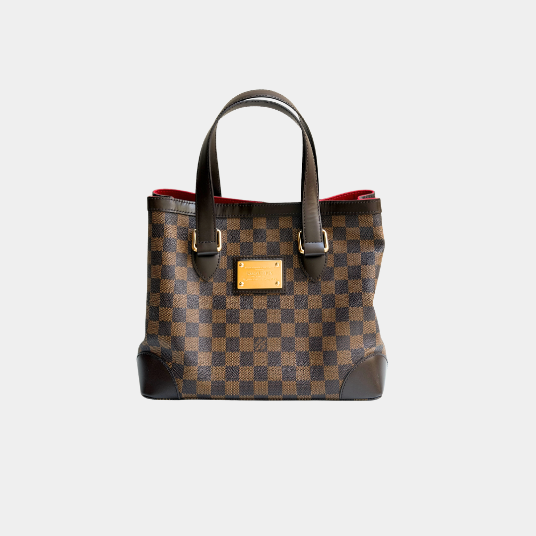 Louis Vuitton Damier Ebene Hampstead PM Tote Kelly's Authentic Boutique