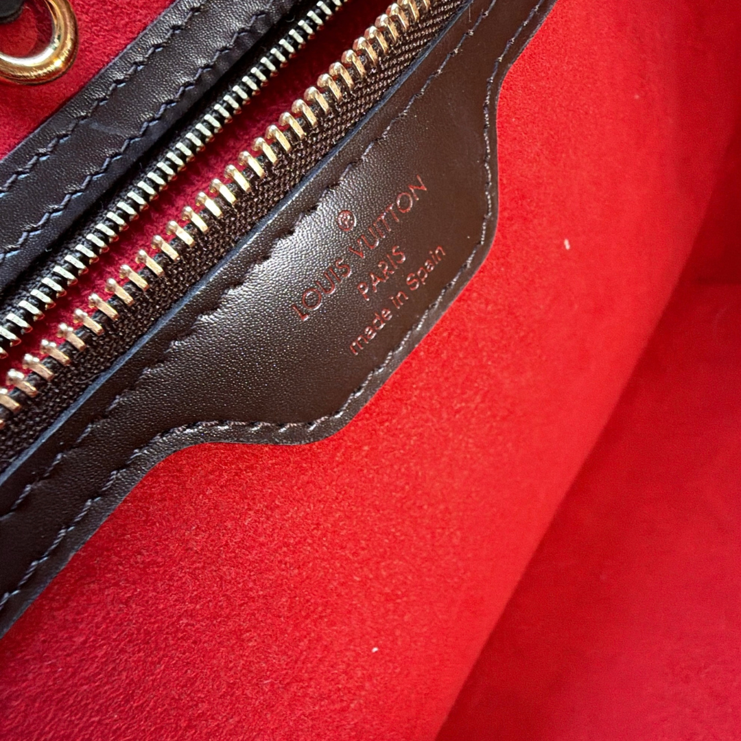 Louis Vuitton Damier Ebene Hampstead PM Tote Kelly's Authentic Boutique