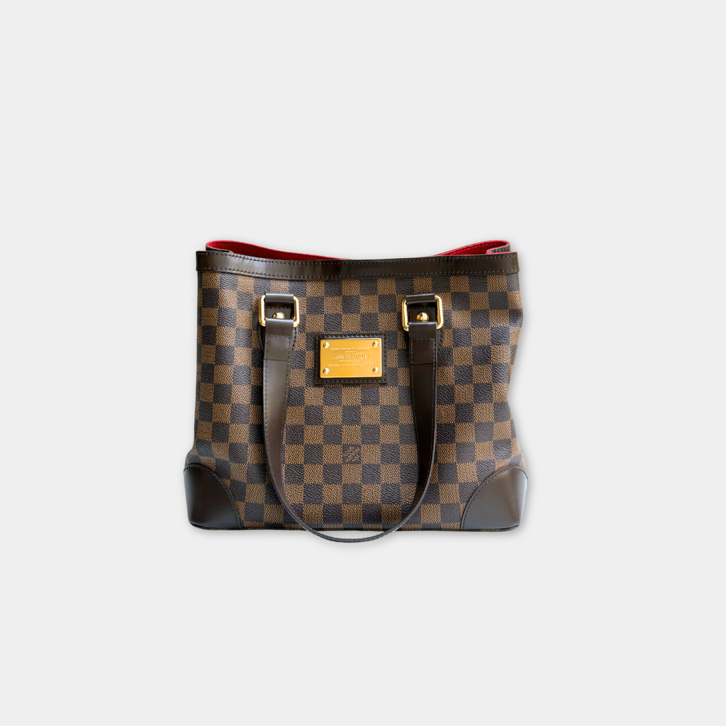 Louis Vuitton Damier Ebene Hampstead PM Tote Kelly's Authentic Boutique