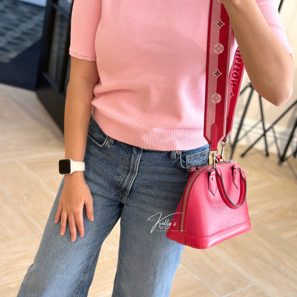 Louis Vuitton Rose Pond Epi Alma BB Kelly's Authentic Boutique