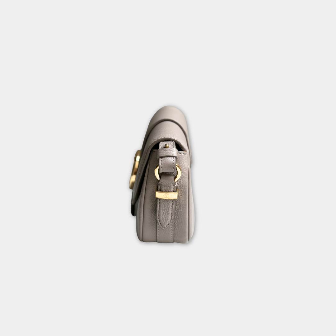 Louis Vuitton Microchipped Grey Pont 9 Soft PM Kelly's Authentic Boutique