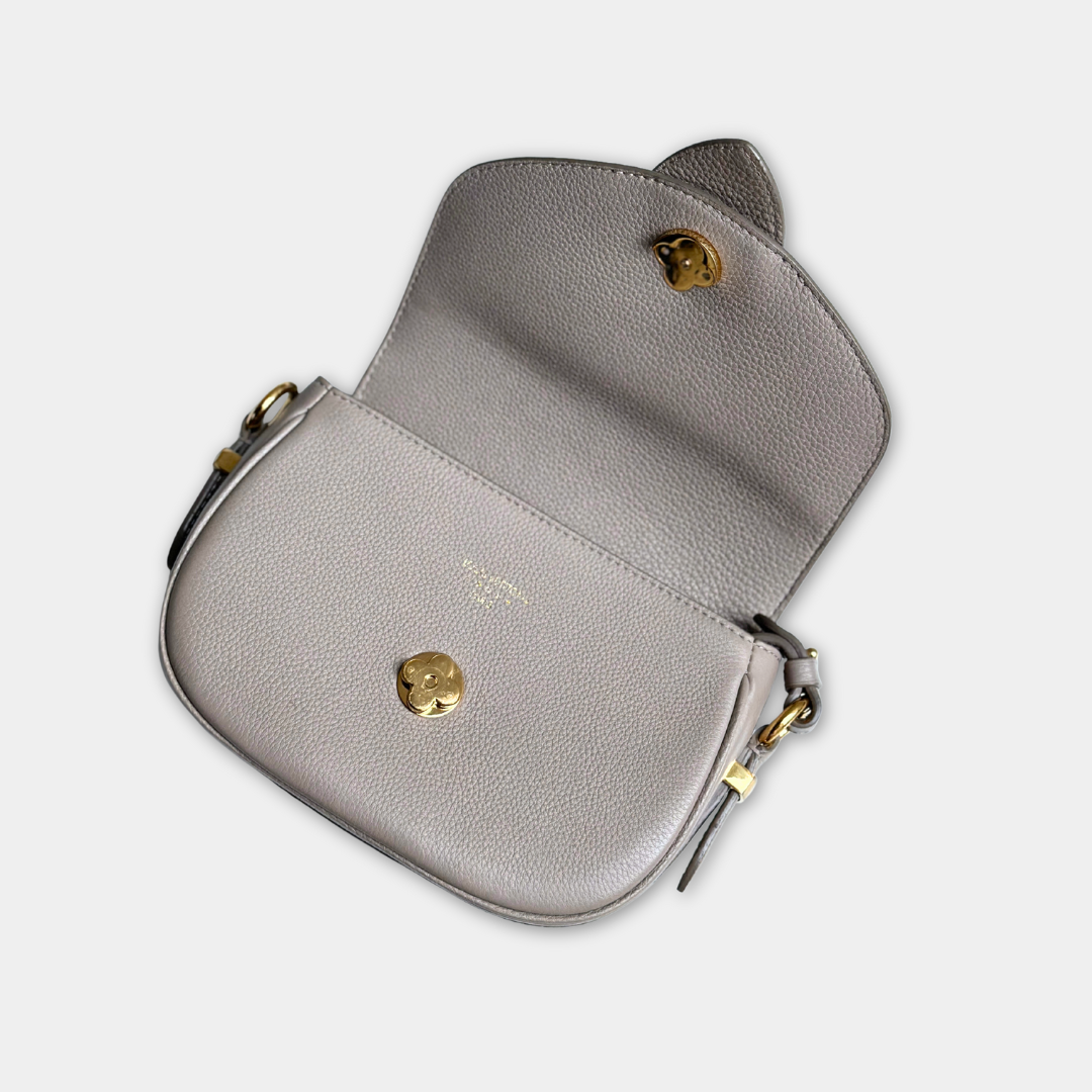 Louis Vuitton Microchipped Grey Pont 9 Soft PM Kelly's Authentic Boutique