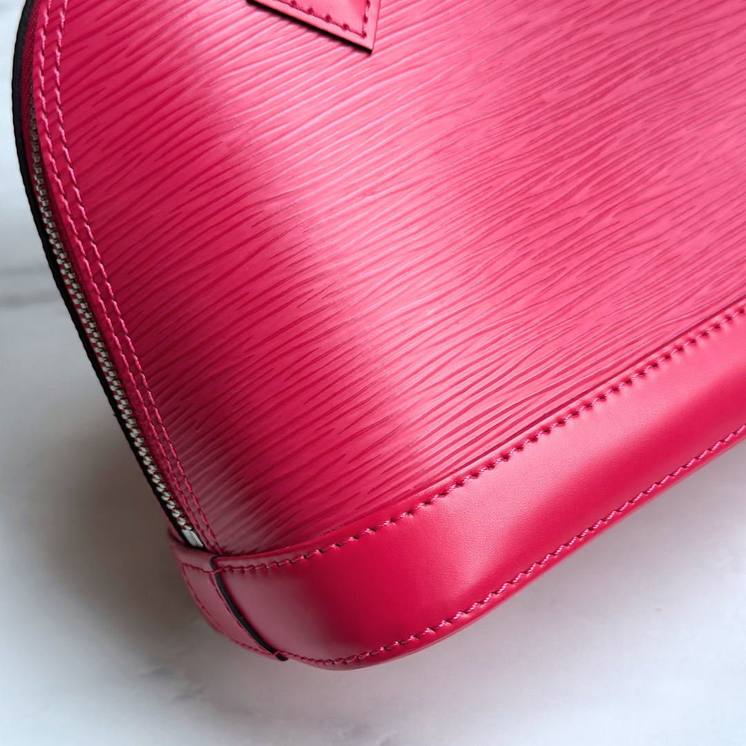 Louis Vuitton Hot Pink Epi Alma BB Kelly's Authentic Boutique