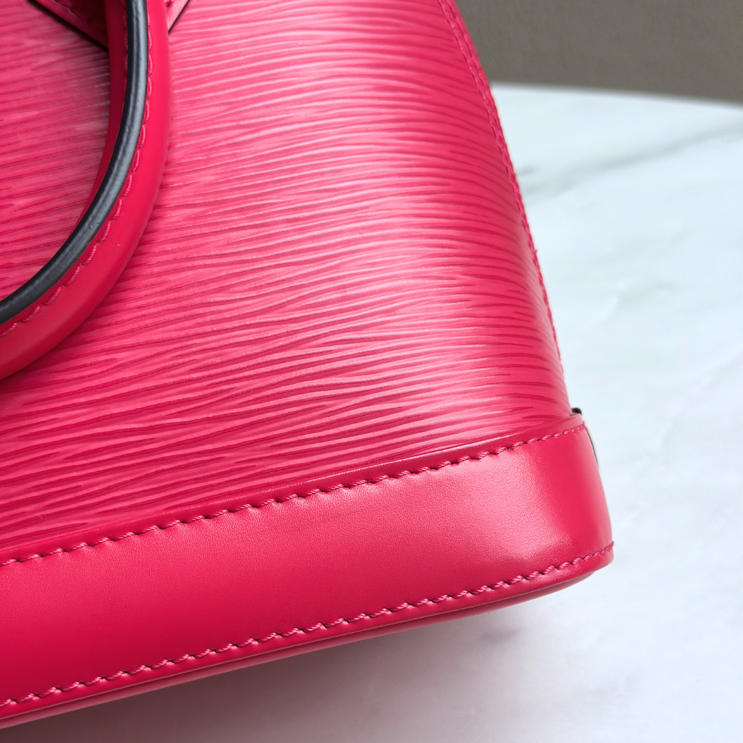 Louis Vuitton Hot Pink Epi Alma BB Kelly's Authentic Boutique