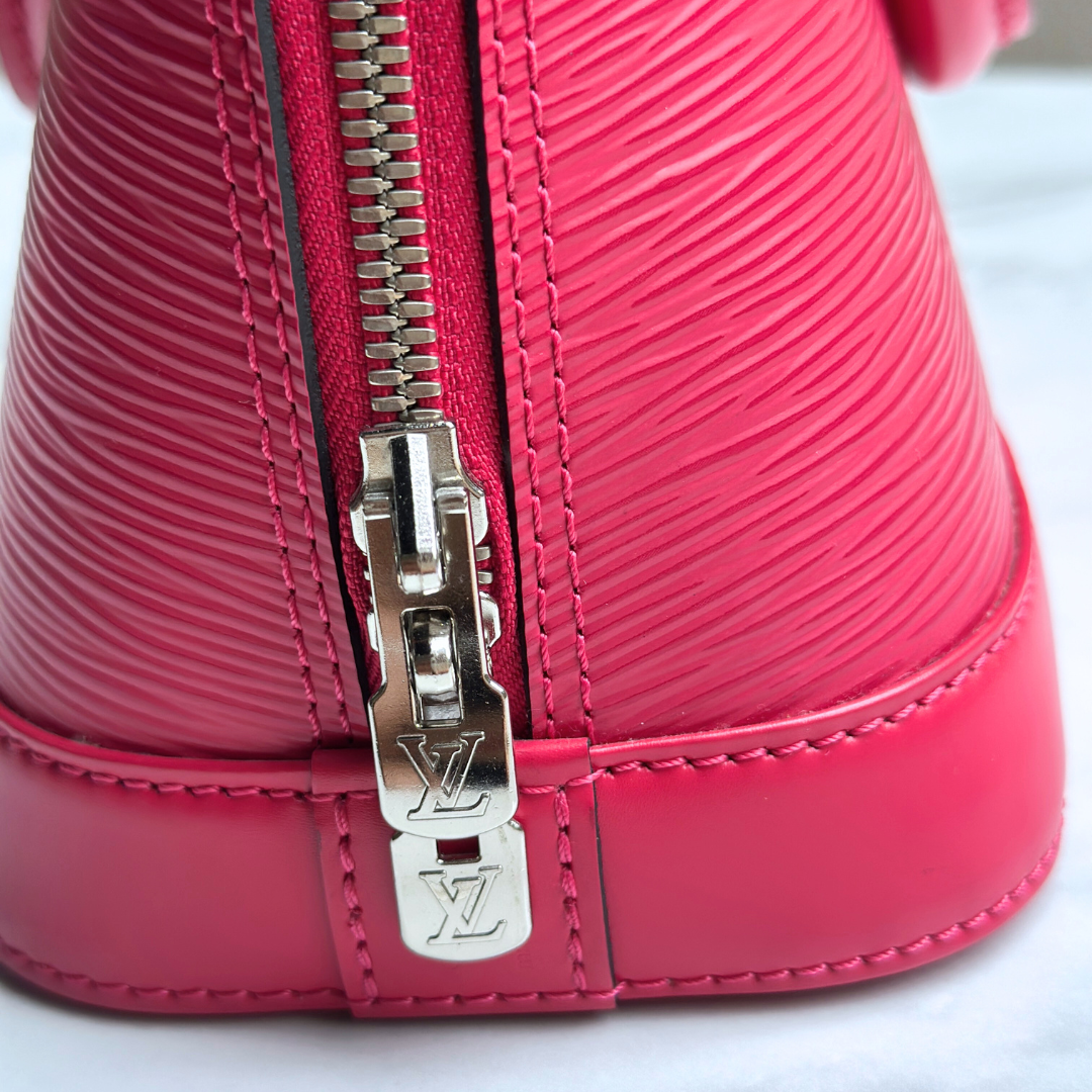 Louis Vuitton Hot Pink Epi Alma BB Kelly's Authentic Boutique